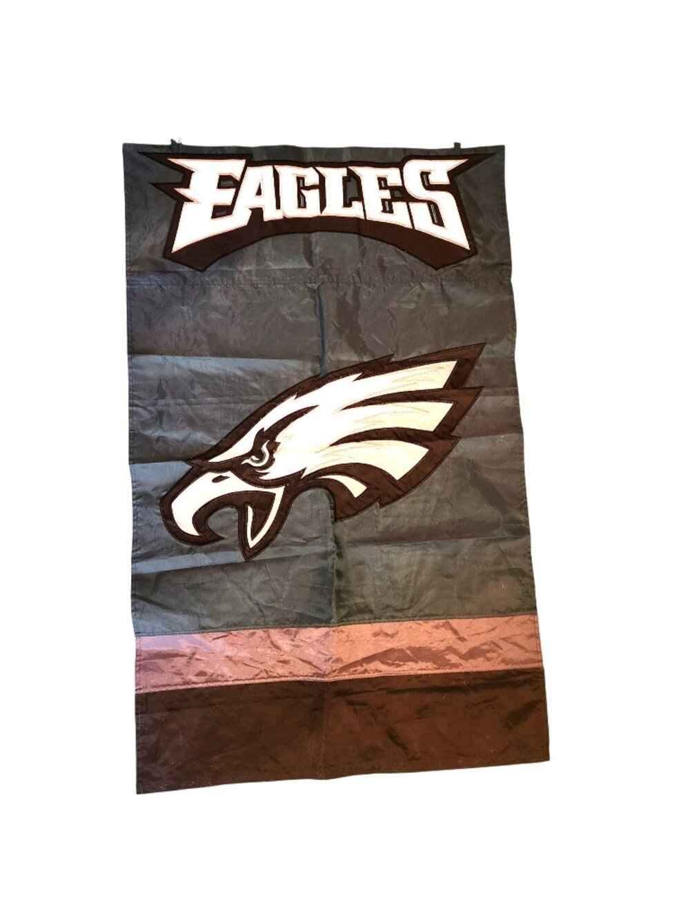 Philadelphia Eagles Outdoor Flag Banner 44"x28" Nylon Green Black football